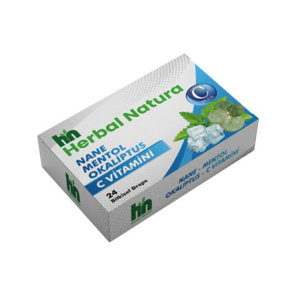 HN Herbal Natura Nane Mentol Okaliptus C Vitamini Pastil
